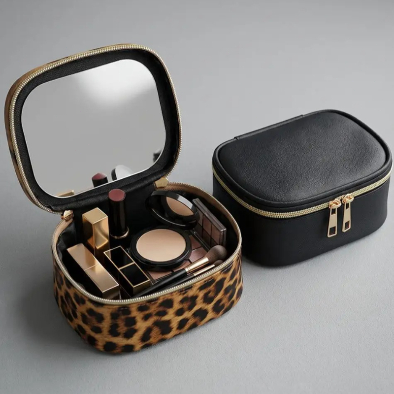 2026 New Makeup Bag with Mirro - Beauty Makeup Women ulasan dan harga