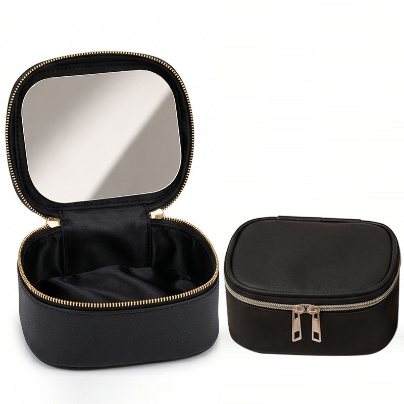 2026 New Makeup Bag with Mirro - Beauty Makeup Women ulasan dan harga