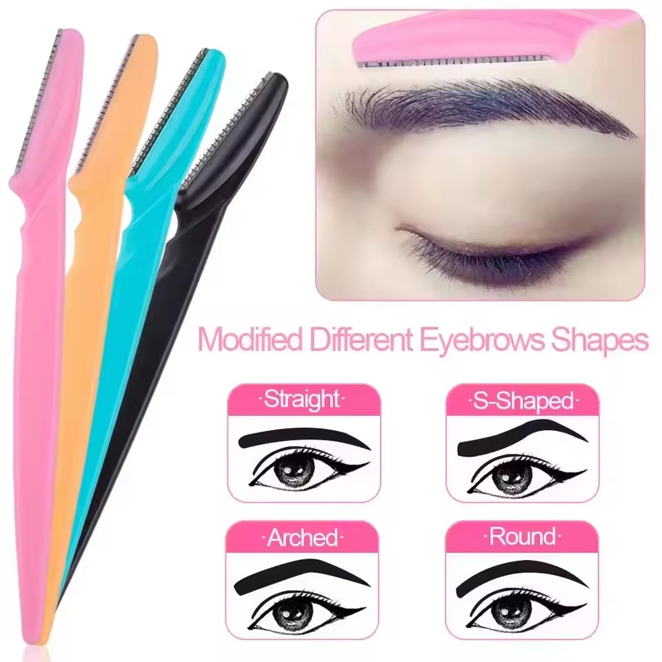 3/30/40Pcs Eyebrow Trimmer Mak - Beauty No Makeup ulasan dan harga