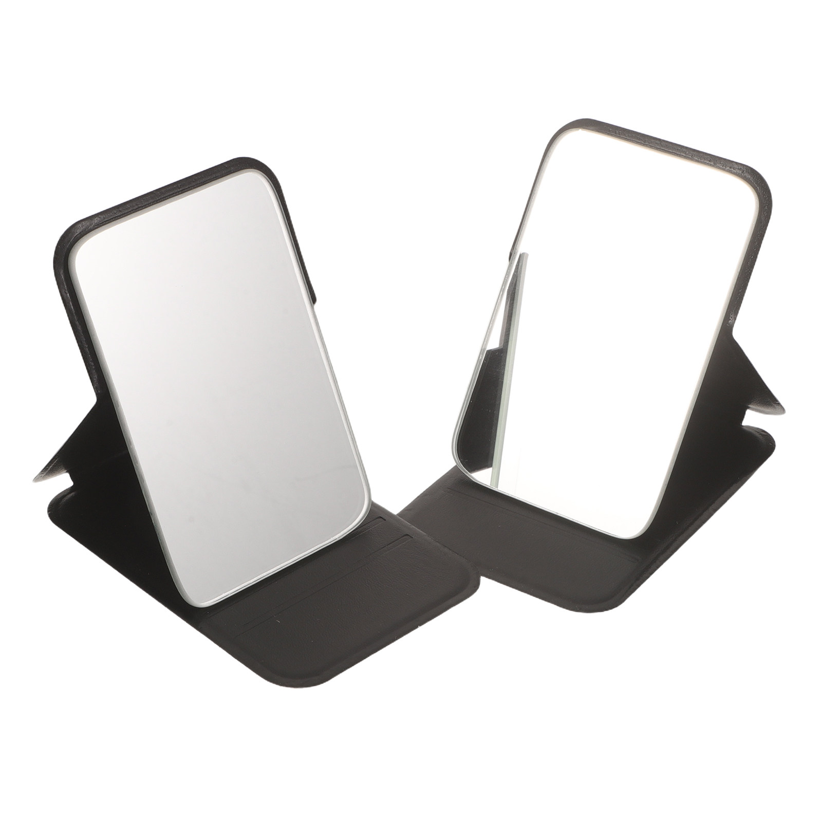 2Pcs Compact Makeup Mirror Com - Beauty Makeup Vanity Set ulasan dan harga