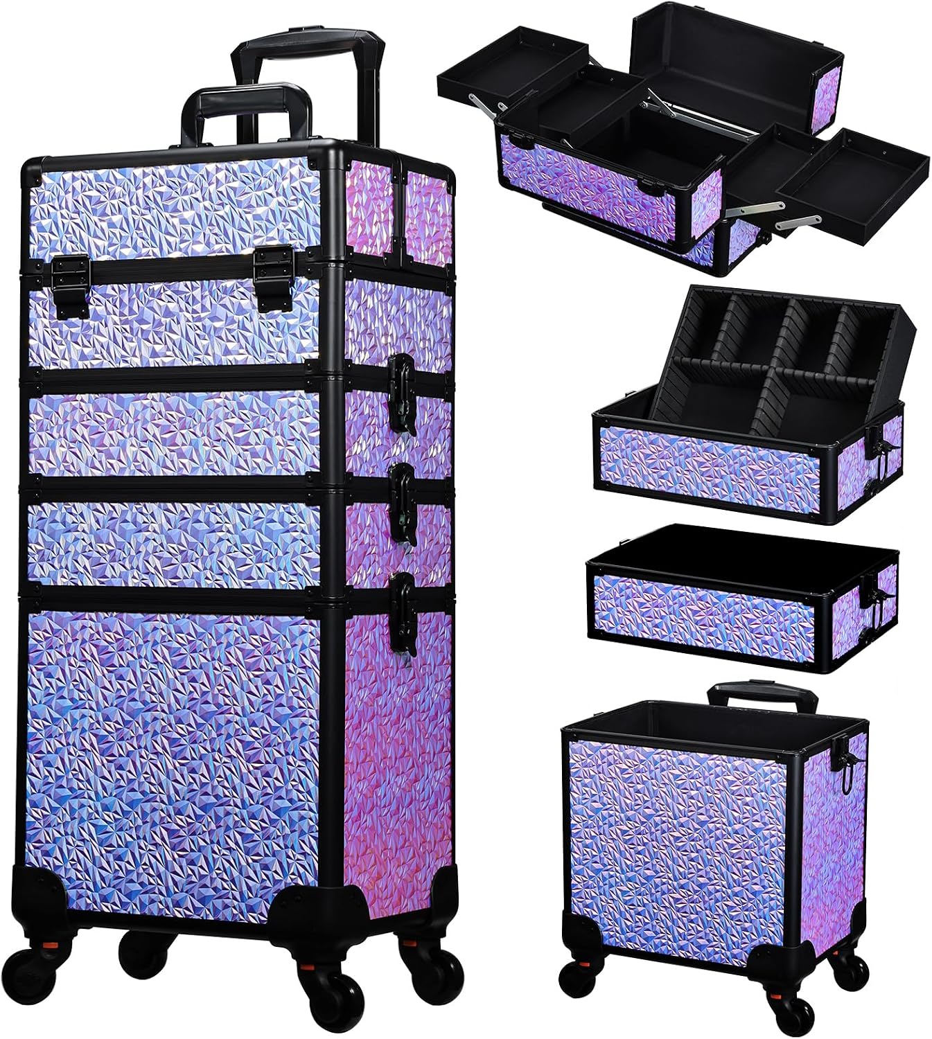 Rolling Makeup Train Case, Lar - Beauty & Makeup Katia Di Paola ulasan dan harga