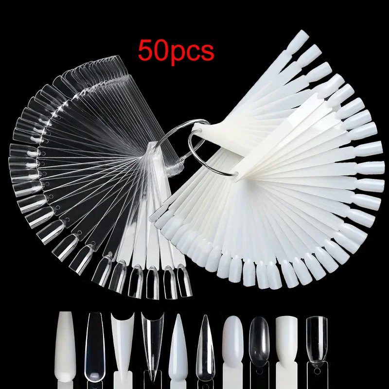 50 Nail Sample Sticks with Rin - Contour Palette Stick ulasan dan harga