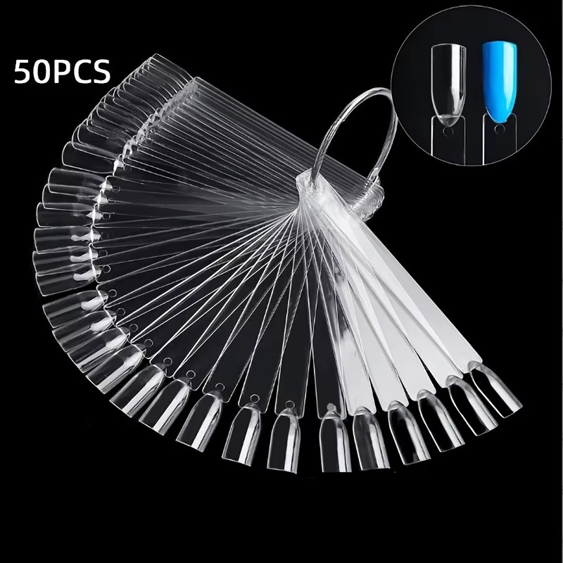 50 Nail Sample Sticks with Rin - Contour Palette Stick ulasan dan harga